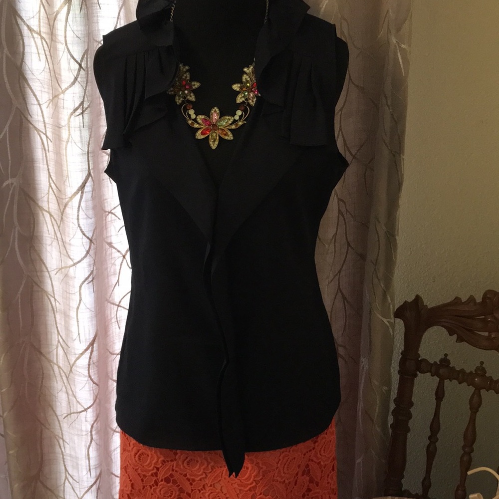 EUC Gorgeous Tahari Blouse